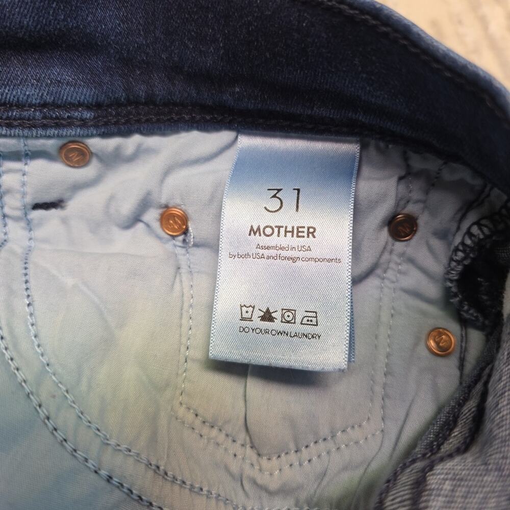 Mother The Cruiser Flare Jeans Women’s Sz 31 - Picture 7 of 11